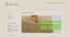 Desktop Screenshot of ekooko.cz
